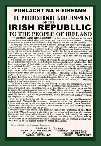 Irish Republic 20x30 poster