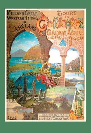 Midland Great Western Railway 20x30 poster