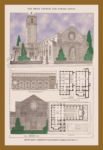 The McGrath and Kiessling Church 20x30 poster