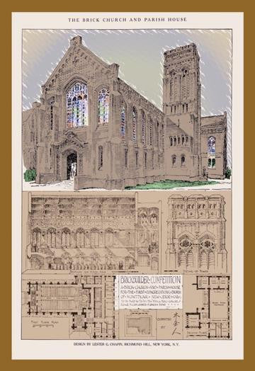 The Chapin Church 20x30 poster