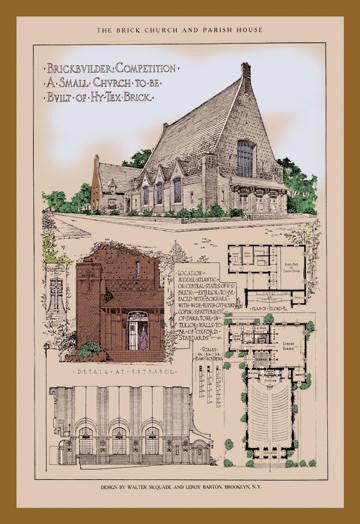 The McQuade and Barton Church 20x30 poster