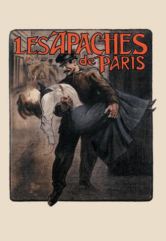 Les Apaches de Paris 20x30 poster