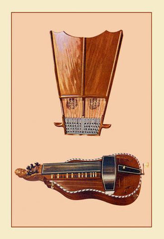 Bell-Harp and Hurdy Gurdy 20x30 poster