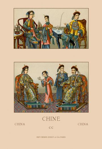 A Chinese Imperial Family 20x30 poster