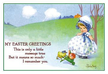 My Easter Greetings 20x30 poster