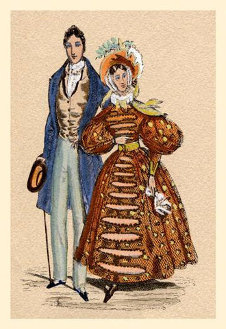 Gentleman and Lady 20x30 poster