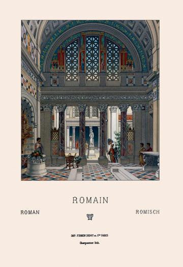 A Roman Interior 20x30 poster