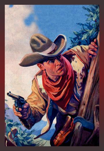 Western Story Magazine: On the Black Ridge 20x30 poster