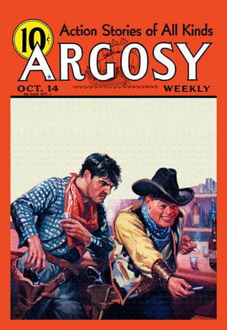 Argosy Weekly: Barroom Antics 20x30 poster