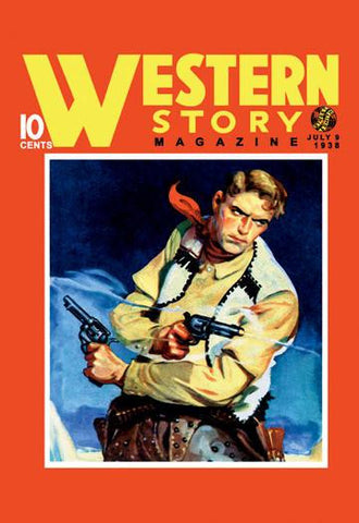 Western Story Magazine: Quick Shot 20x30 poster