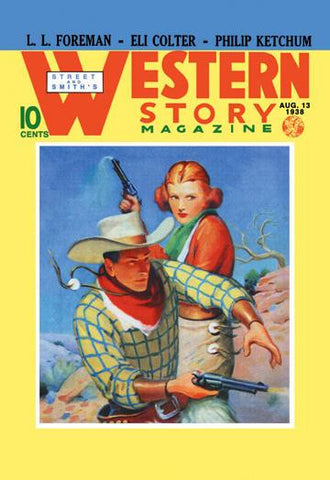 Western Story Magazine: They Ruled the West 20x30 poster