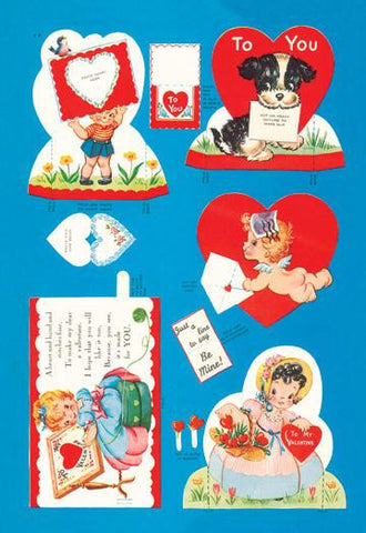 Valentine Diecuts #2 20x30 poster