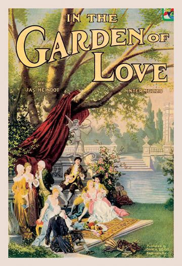 In The Garden Of Love 20x30 poster