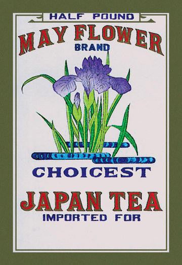 May Flower Brand Tea 20x30 poster