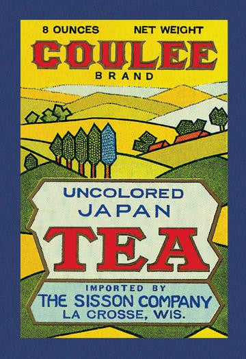 Coulee Brand Tea 20x30 poster