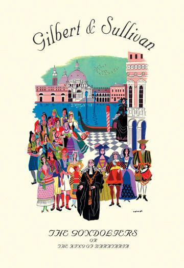 The Gondoliers, or The King of Barataria #2 20x30 poster