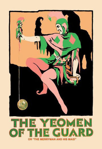 The Yeomen of the Guard - The Jester 20x30 poster