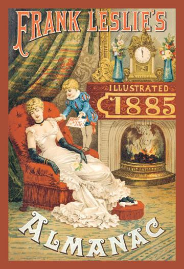 Frank Leslie&#39;s Illustrated Almanac: Happy New Year, 1885 20x30 poster