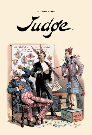 Judge: No Gentleman is Without a Coat of Arms 20x30 poster