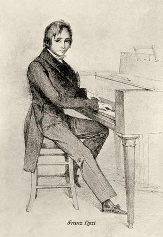 Franz Liszt 20x30 poster