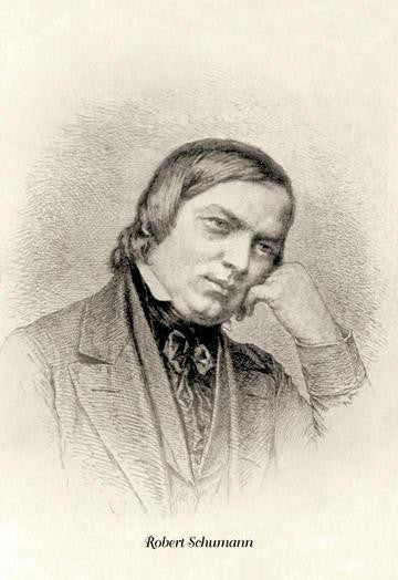 Robert Schumann 20x30 poster