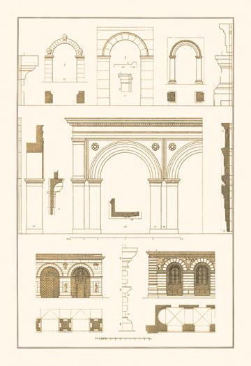 Gateways, Arches and Arcades 20x30 poster