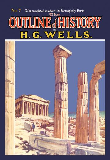 The Outline of History by HG Wells, No. 7: Ruins 20x30 poster