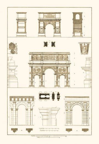 Arches and Arcades 20x30 poster