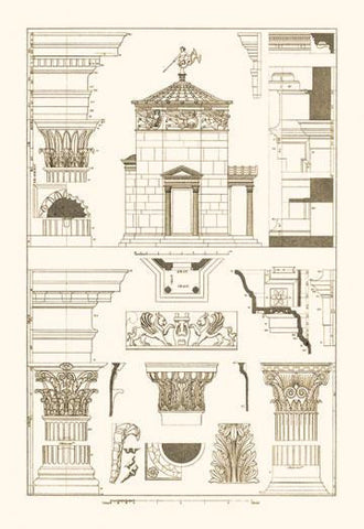 Tower of the Winds and Stoa of Hadrian 20x30 poster