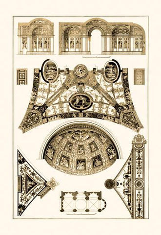 Cross-Vaults of the Renaissance 20x30 poster