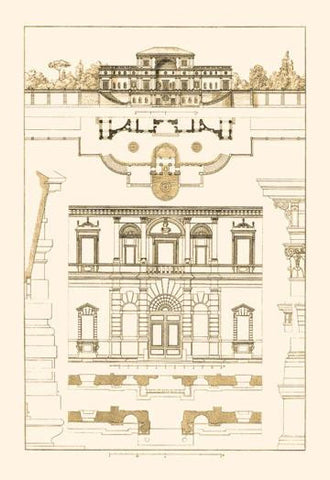 Villa Sacchetti, Villa Papa Giulio at Rome 20x30 poster