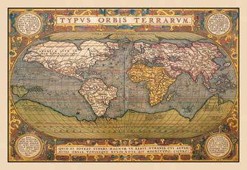 World Map 20x30 poster