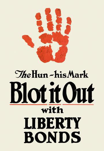 Blot It Out 20x30 poster