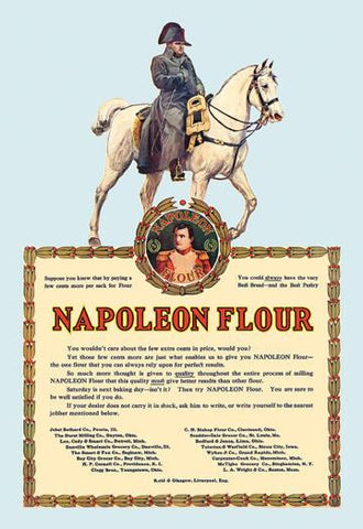 Napoleon Flour 20x30 poster