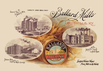 Ballard&#39;s Obelisk Flour 20x30 poster