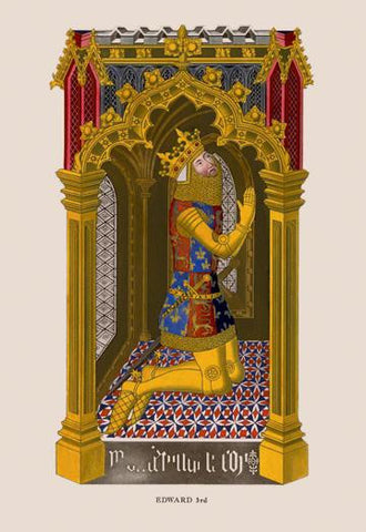 King Edward III 20x30 poster