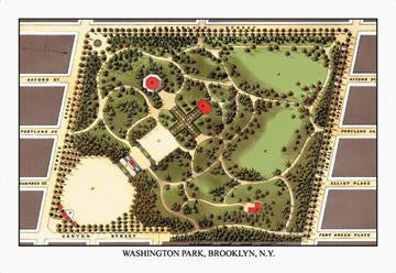 Washington Park, Brooklyn, N.Y. 20x30 poster