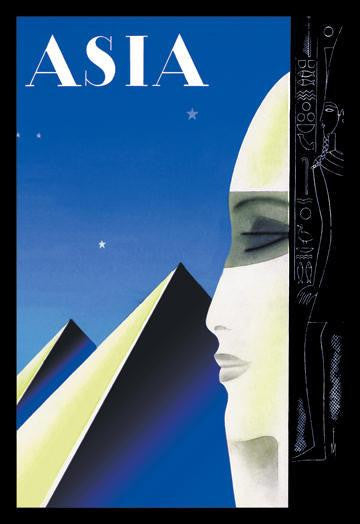 Setting for an Egyptian Story w-TITLE 20x30 poster