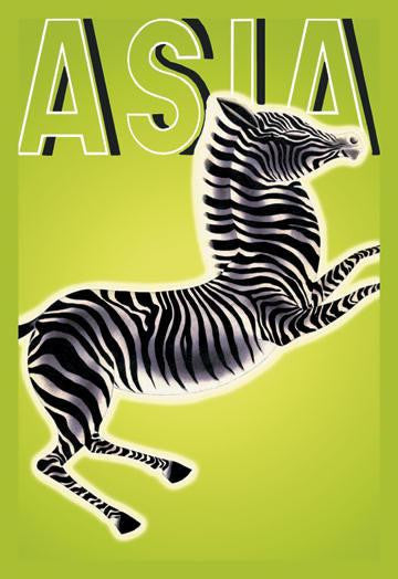 Zebra w-TITLE 20x30 poster