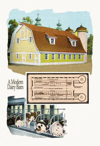 A Modern Dairy Barn 20x30 poster