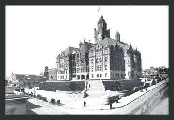 Courthouse, Los Angeles, California 20x30 poster