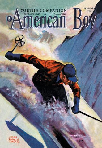 American Boy, February 1939 20x30 poster