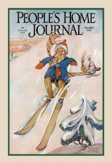 People&#39;s Home Journal: January 1926 20x30 poster