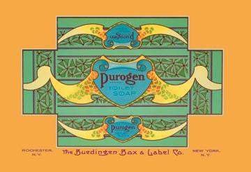 Purogen Toilet Soap 20x30 poster