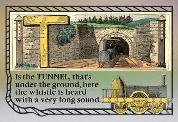 T is the Tunnel 20x30 poster