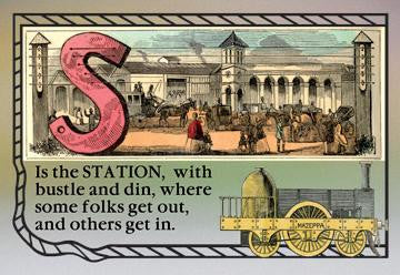 S is the Station 20x30 poster