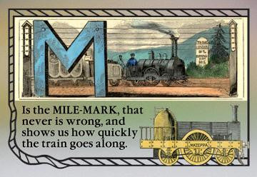 M is the Mile-Mark 20x30 poster