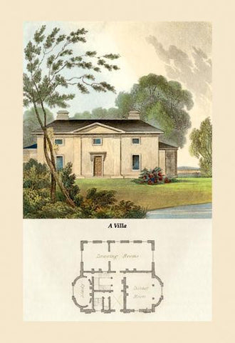 A Villa #2 20x30 poster