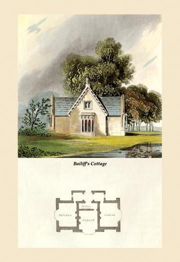 A Bailiff&#39;s Cottage 20x30 poster