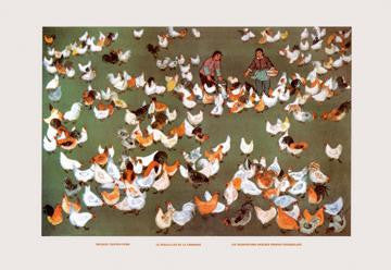 The Brigade&#39;s Chicken Farm 20x30 poster